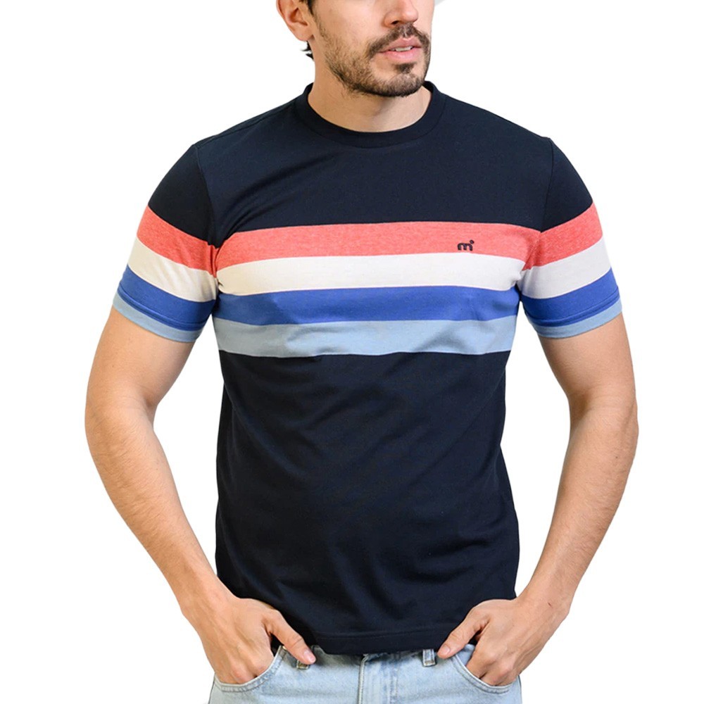 Mistral Remera Stripes MC