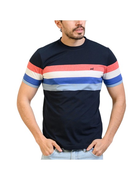 Mistral Remera Stripes MC