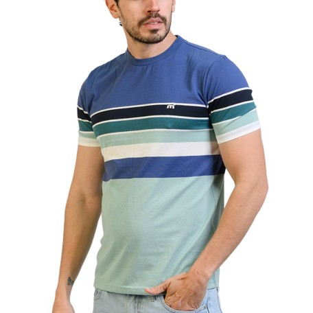 Mistral Remera Stripes MC