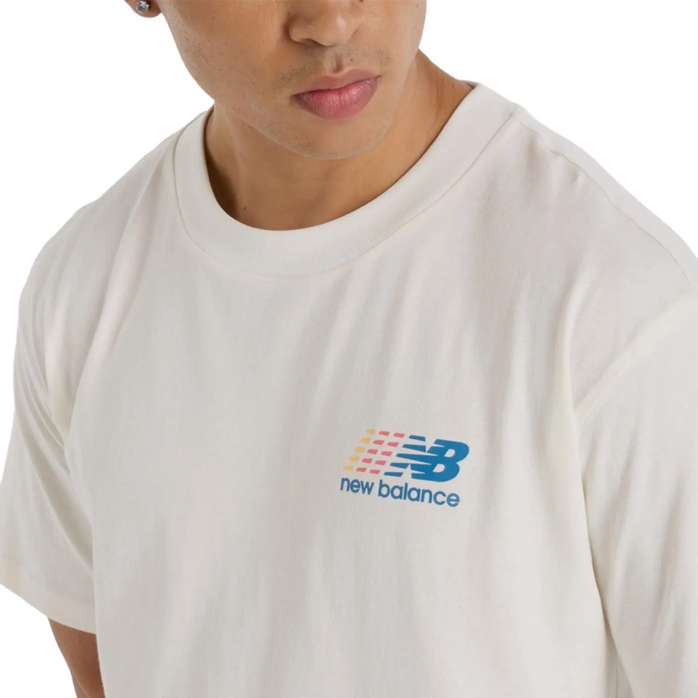 New Balance NB Athletics Multi Color Logo T-Shirt · foto 2