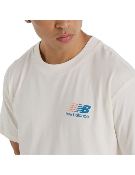 New Balance NB Athletics Multi Color Logo T-Shirt · foto 2