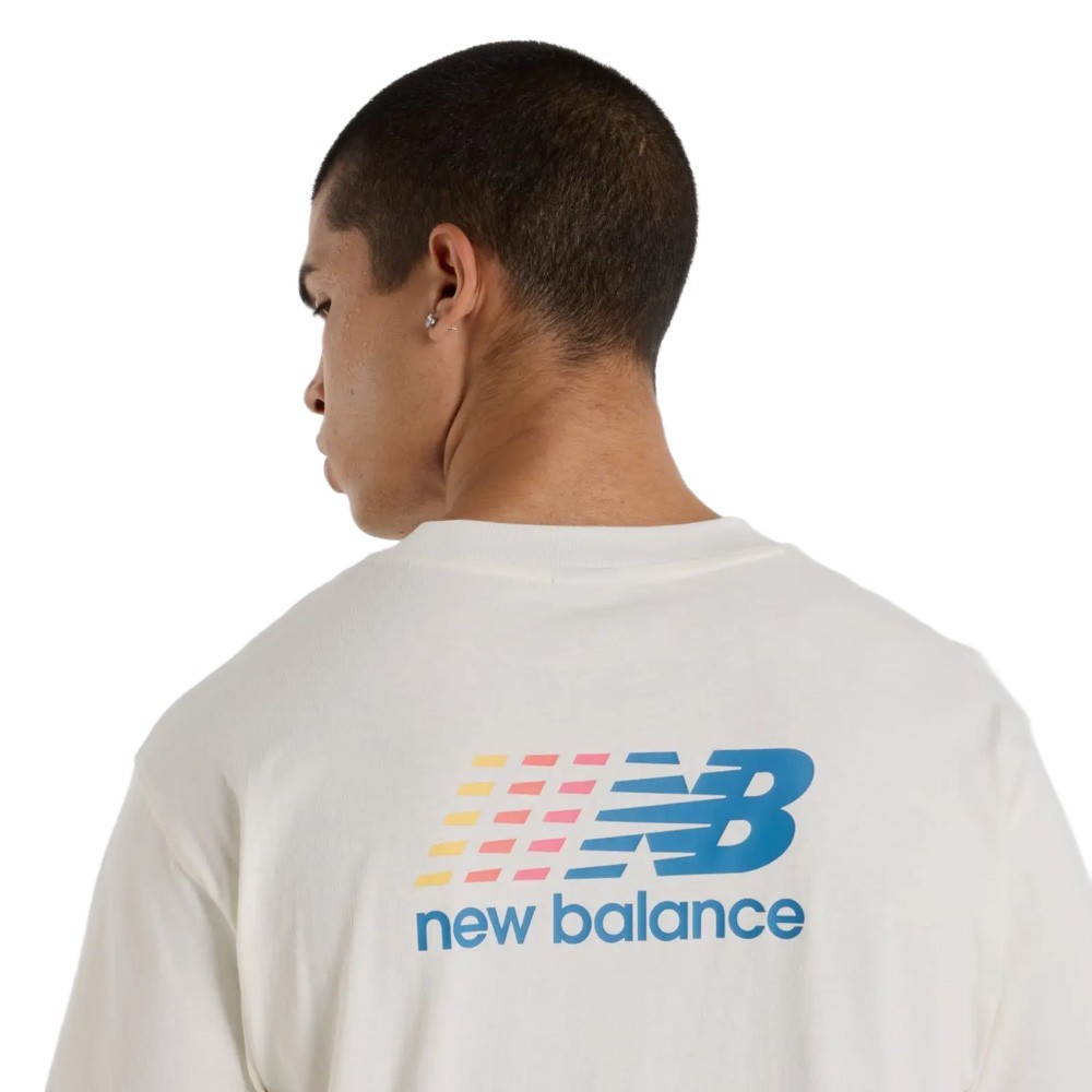 New Balance NB Athletics Multi Color Logo T-Shirt · foto 3