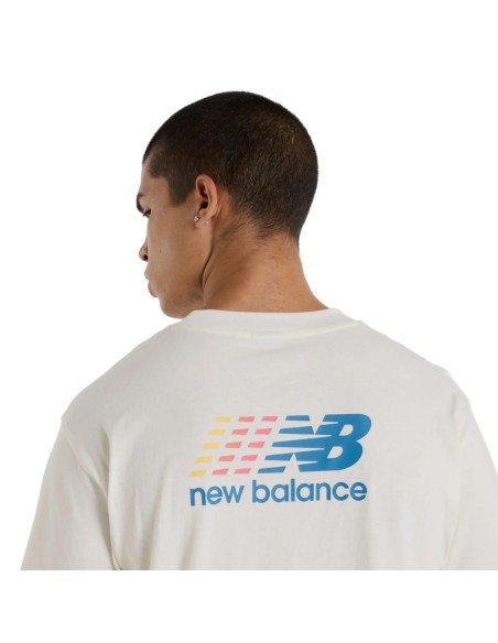 New Balance NB Athletics Multi Color Logo T-Shirt · foto 3