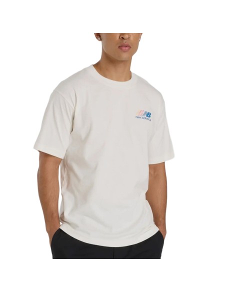 New Balance NB Athletics Multi Color Logo T-Shirt · foto 4