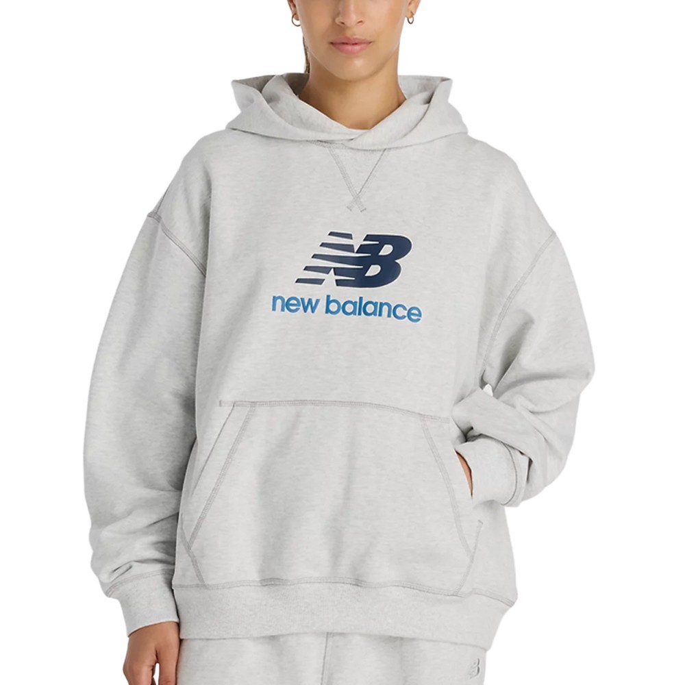 New Balance NB Athletics French Terry Logo Hoodie