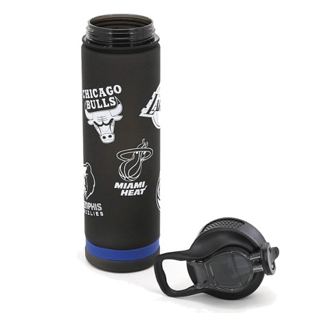 Botella NBA Teams Logo Negro | Capaccioni Deportes