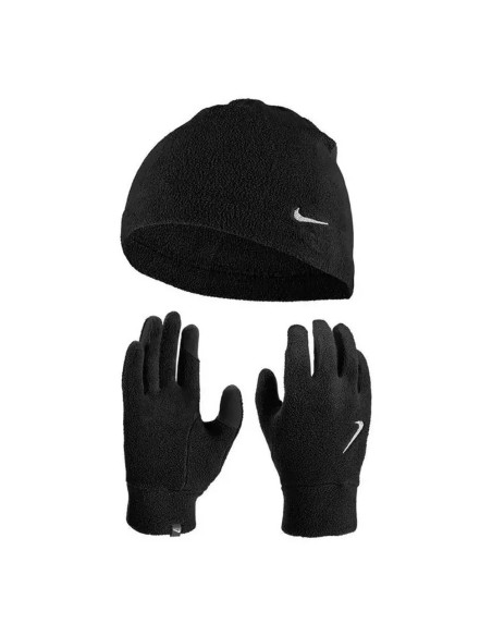 NK Fleece Hat and Gloves M