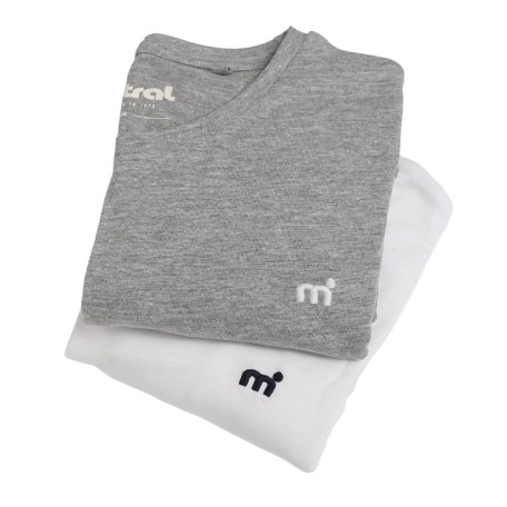 Mistral Remera Logo Bordada Pack x2
