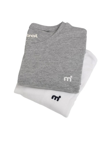 Remera Logo Bordada Pack x2