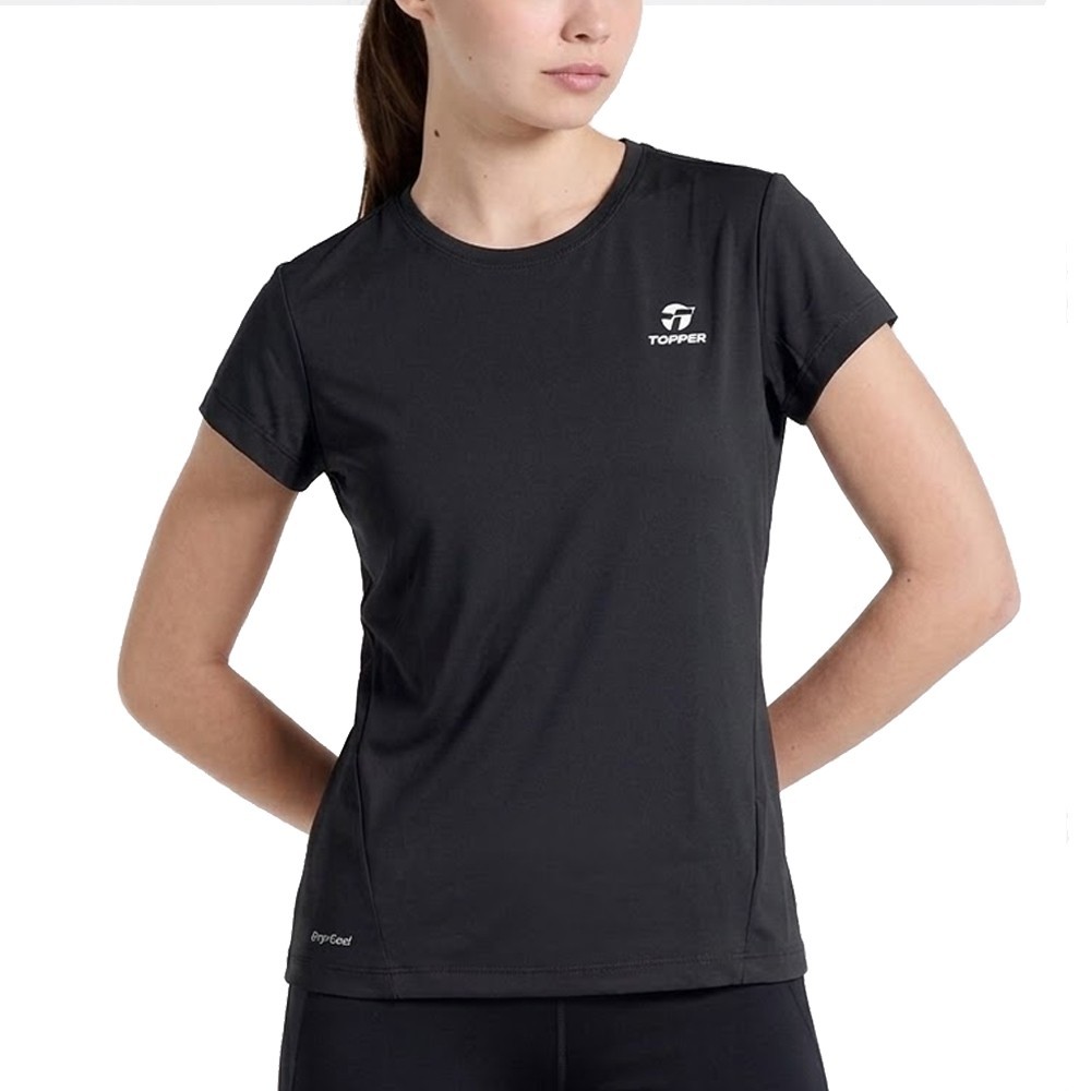 Topper Remera Basic Trng M/C