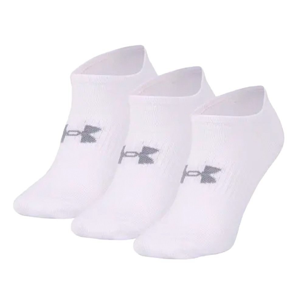 Under Armour UA Core Cotton No Show Pack x3