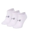 UA Core Cotton No Show Pack x3