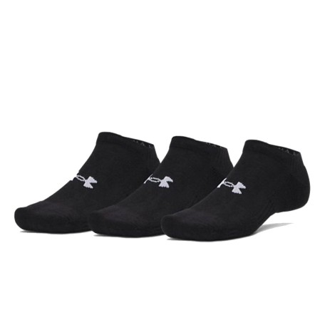Under Armour UA Performance Cotton No Show Pack x3