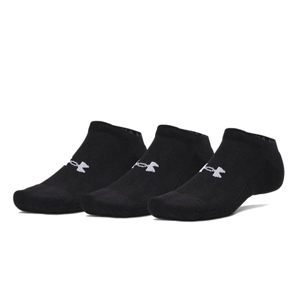 Under Armour UA Performance Cotton No Show Pack x3