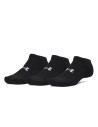 UA Performance Cotton No Show Pack x3