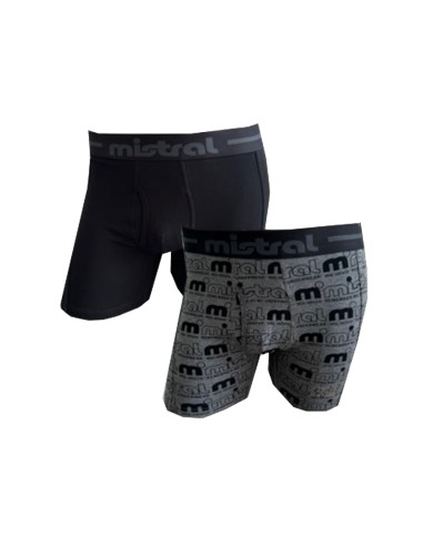 Boxer Print Solid Pack x2
