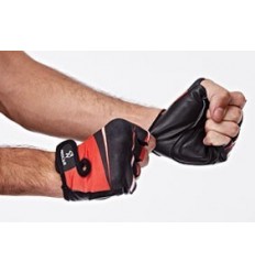 GUANTES CUERO LYCRA 2