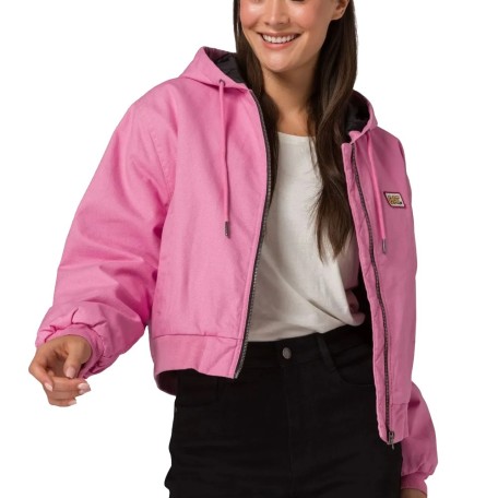 Caterpillar W Canvas Insulated Hooded Jacket