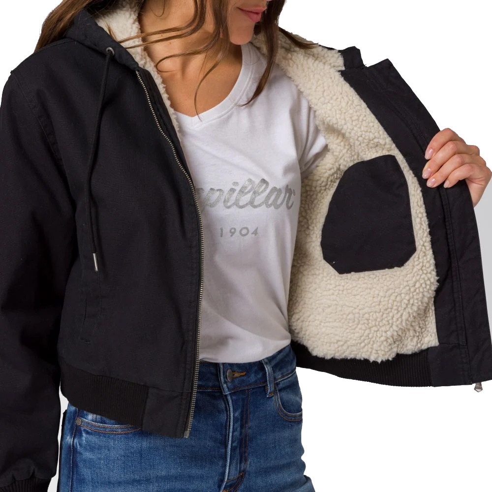 Caterpillar W Canvas Sherpa Line Hooded Jacket · foto 3