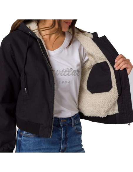 Caterpillar W Canvas Sherpa Line Hooded Jacket · foto 3