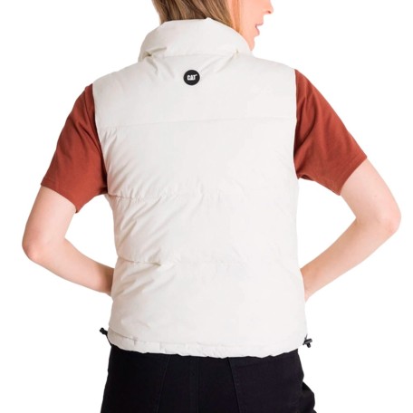 Caterpillar W Cropped Puffer Vest · foto 2 2