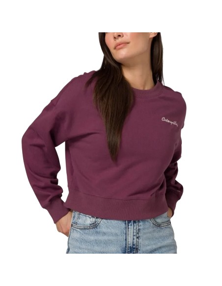 W Relaxed French Terry Crew | Capaccioni Deportes