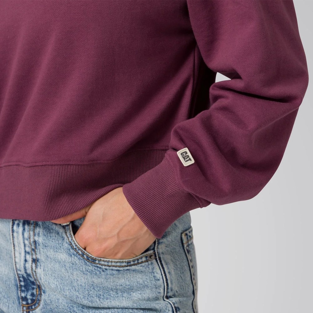 W Relaxed French Terry Crew | Capaccioni Deportes