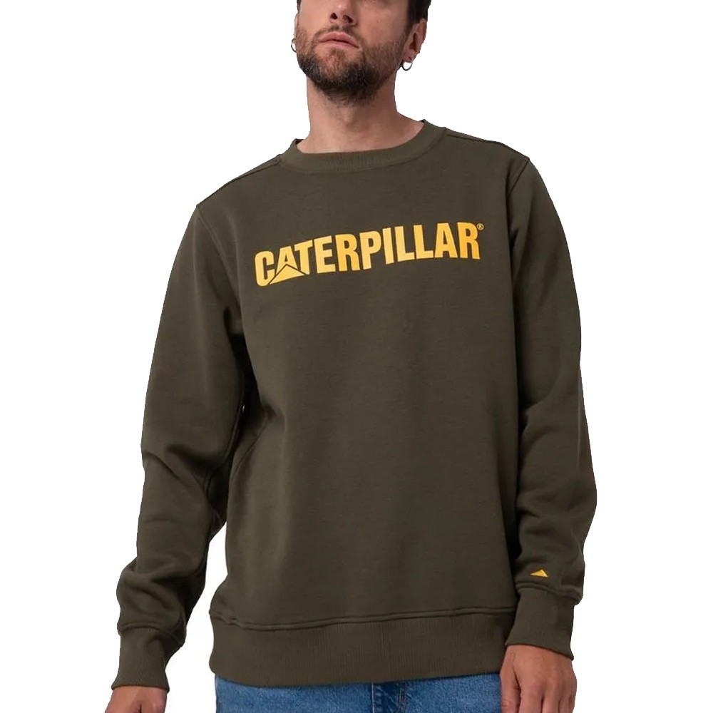 Caterpillar Cat Logo Crewneck Sweatshirt