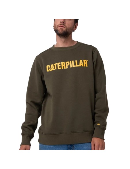 Caterpillar Cat Logo Crewneck Sweatshirt