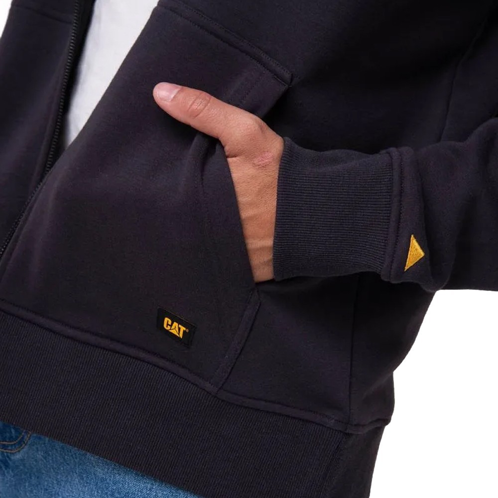Caterpillar Fleece Cat Patch Full Zip Hoodie · foto 3