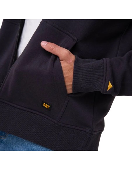 Caterpillar Fleece Cat Patch Full Zip Hoodie · foto 3