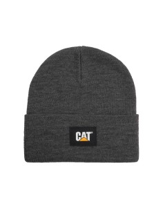 Cat Label Cuff Beanie