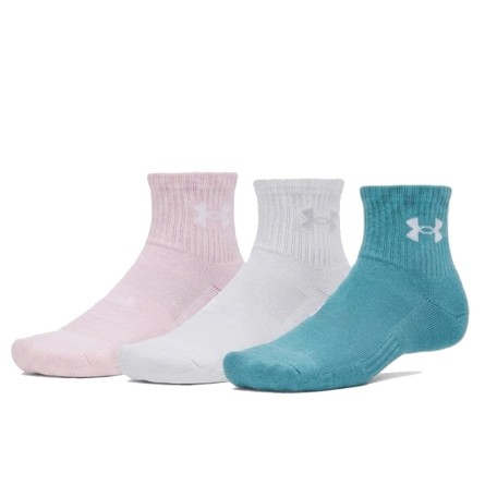 Under Armour UA Performance Cotton Quarter Pack x3