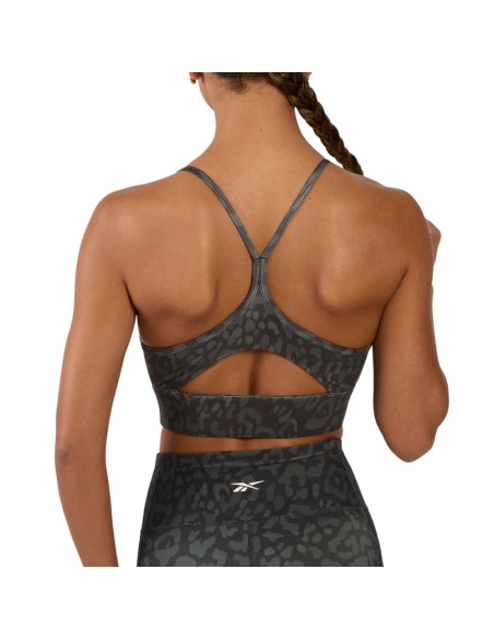 RBK ID Train Printed Tri-Back Sportgs Bra