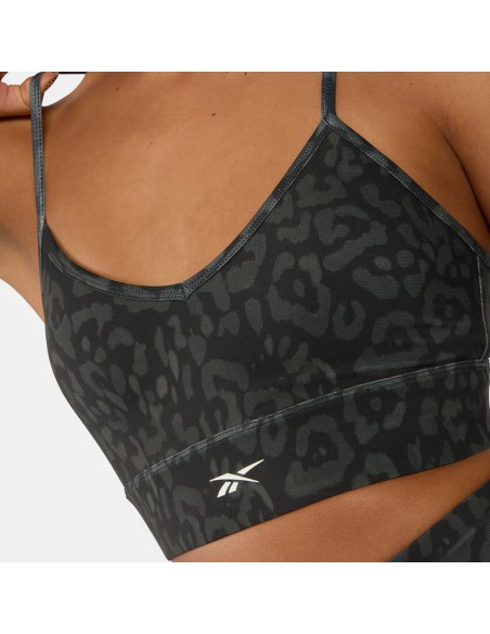 RBK ID Train Printed Tri-Back Sportgs Bra