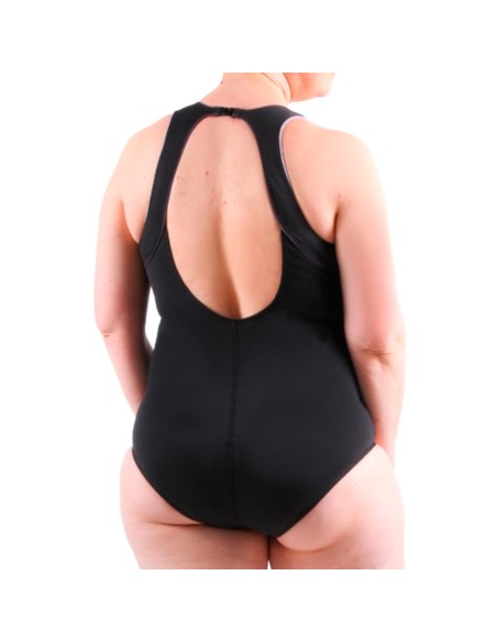 Traje de Baño Liso c/broche