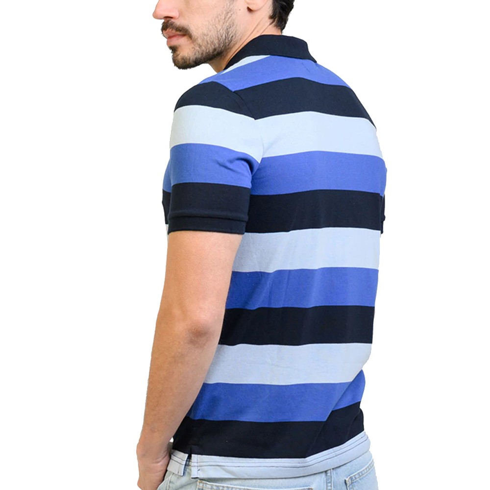 Polo Jersey Stripes MC | Capaccioni Deportes