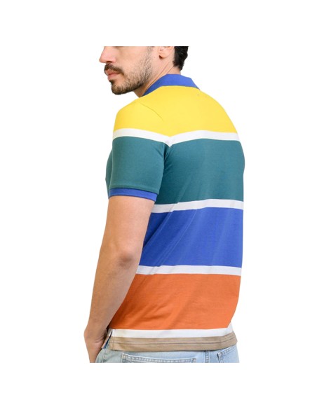 Polo Jersey Stripes MC | Capaccioni Deportes