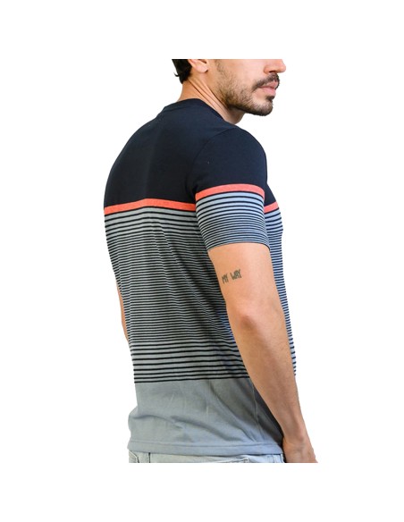 Remera Stripes MC | Capaccioni Deportes