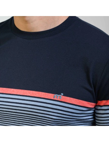Remera Stripes MC | Capaccioni Deportes