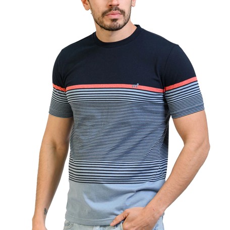 Remera Stripes MC | Capaccioni Deportes