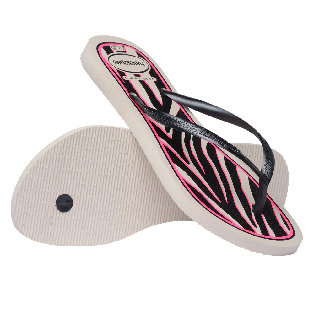 Havaianas Slim Animals Negro | Capaccioni Deportes