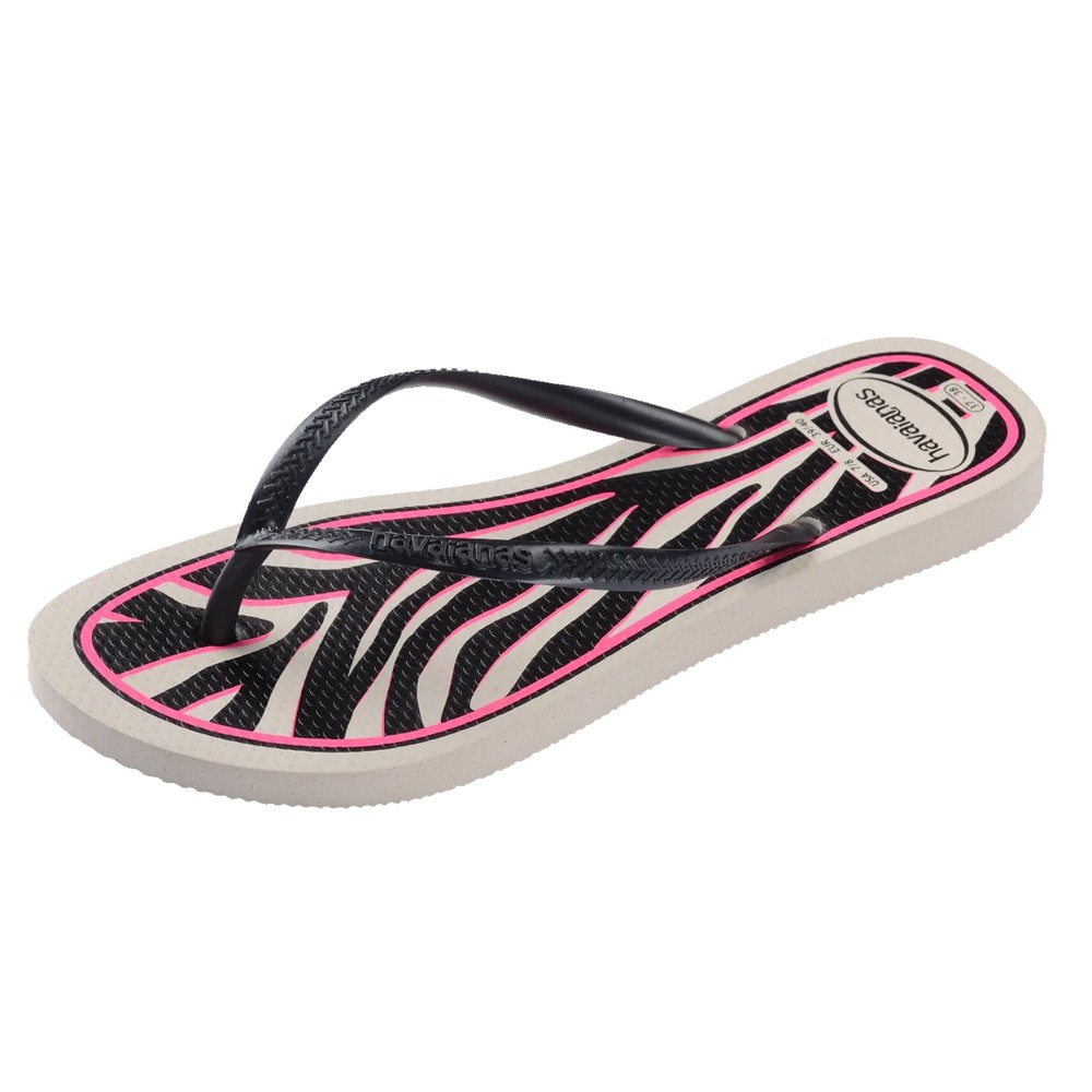 Havaianas Slim Animals Negro | Capaccioni Deportes