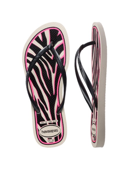 Havaianas Slim Animals Negro | Capaccioni Deportes