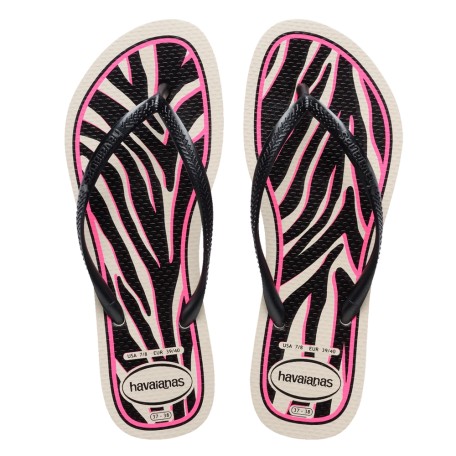 Havaianas Slim Animals Negro | Capaccioni Deportes