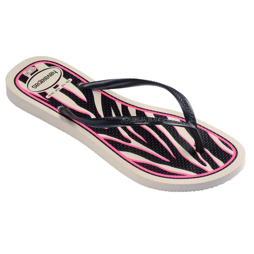 Havaianas Slim Animals Negro | Capaccioni Deportes