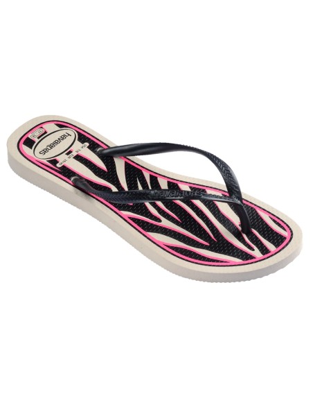 Havaianas Slim Animals Negro | Capaccioni Deportes