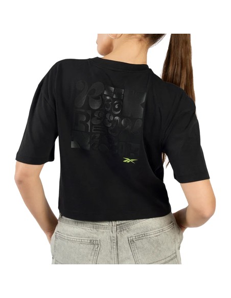 Remera Reebok Dynamic Puff Mujer | Capaccioni Deportes