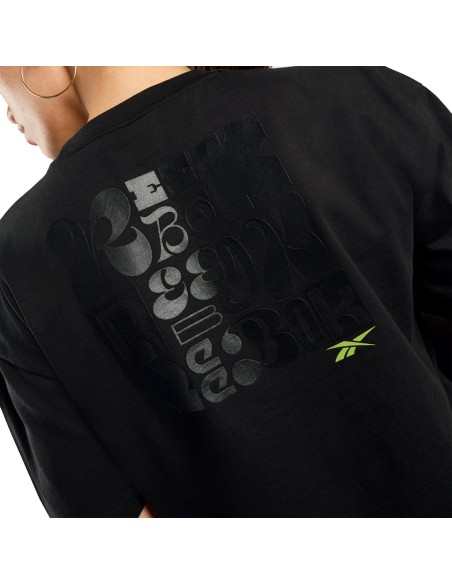 Remera Reebok Dynamic Puff Mujer | Capaccioni Deportes