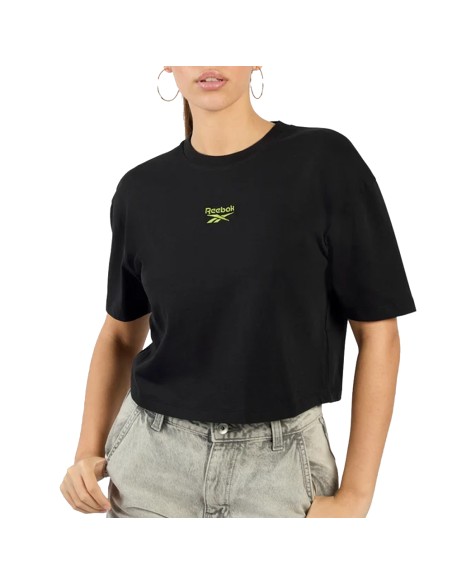 Remera Reebok Dynamic Puff Mujer | Capaccioni Deportes